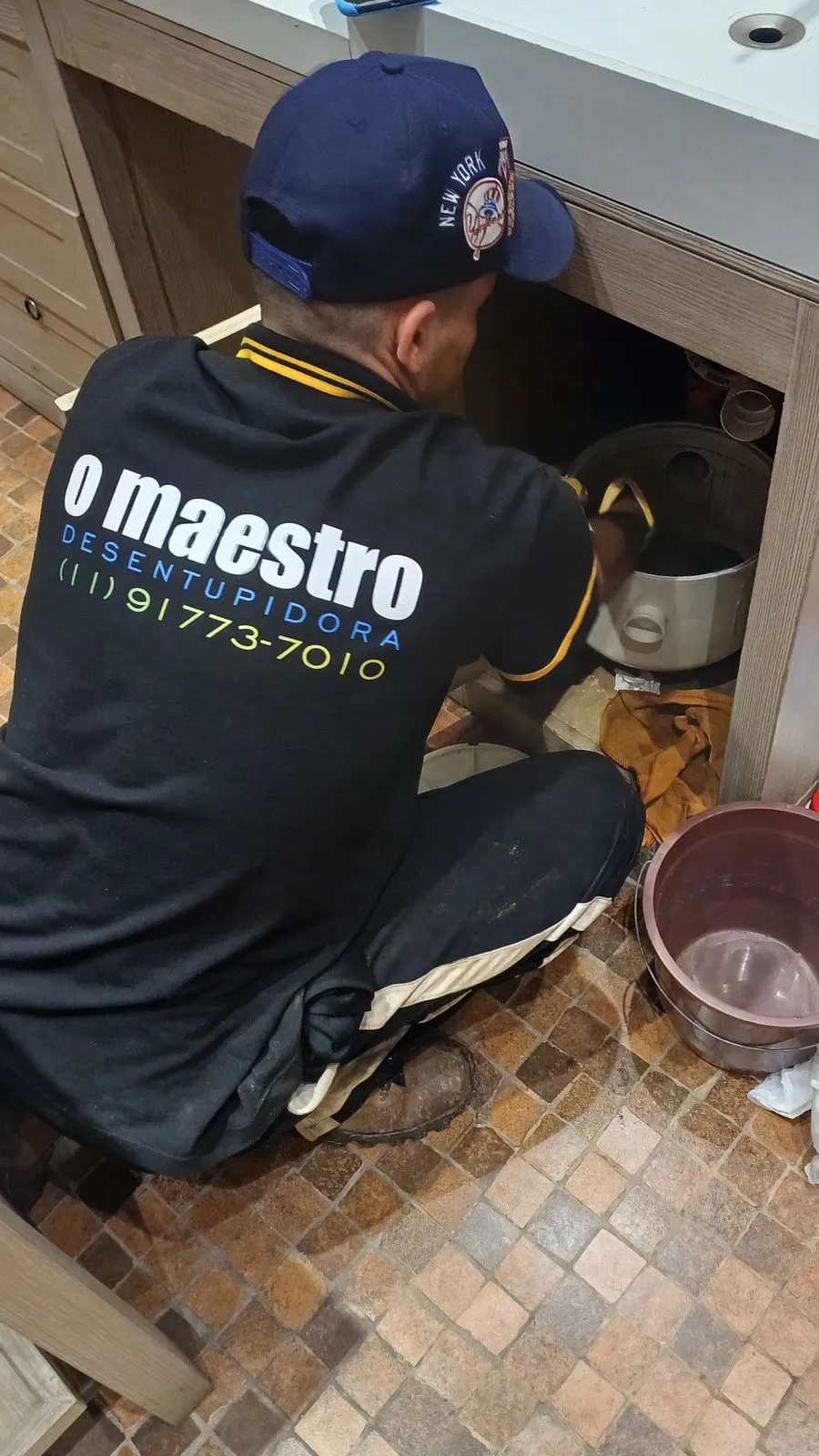 Desentupidora de Pia - Caixa de gordura